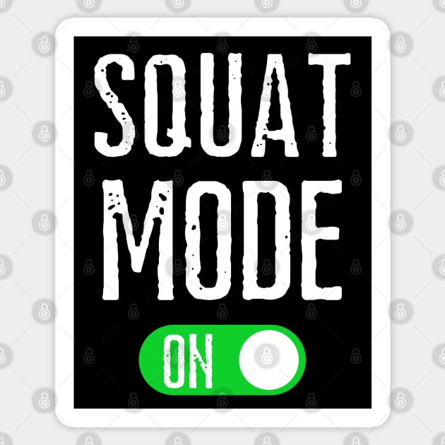 Squat Mode On Sticker by footballomatic